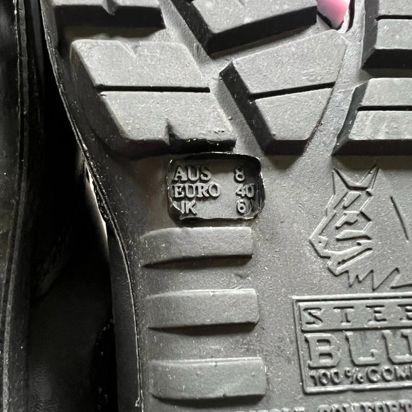 Steel Blue Ladies Hobart 6-inch Elastic Sided Slip On Boot, Black, size 40 - Picture 3 of 10